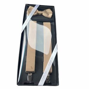 LUTHER PIKE Seattle Bow Tie And Suspenders‎